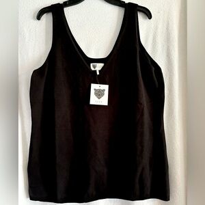 XXL LITA by Ciara black knit tank - NWT 🏷️